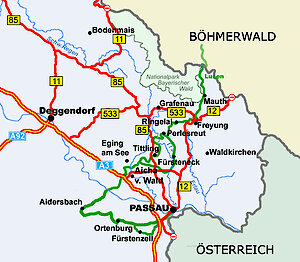 Via Nova Wanderweg Bayerwald ☀️ Pilgerwanderweg in Bayern: Böhmerwald
